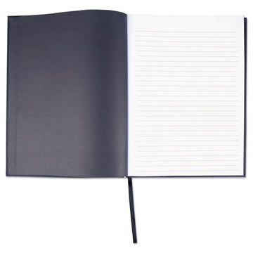 Universal® Casebound Hardcover Notebook, 1 Subject, Wide-legal Rule, Black Cover, 10.25 X 7.63, 150 Sheets freeshipping - TVN Wholesale
